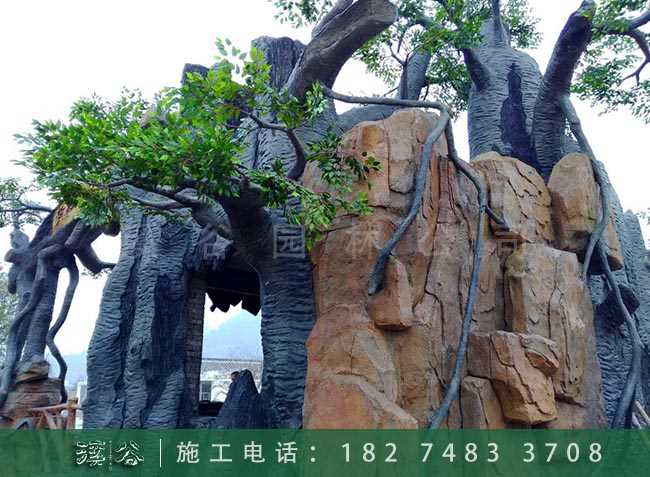 塑石假山_假山大门_假山护坡_乐园假山_生态园大门_采摘园大门_农庄大门 (1).JPG