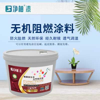 臣工净柚漆P3系列净柚无机涂料哑光无机阻燃涂料墙漆保护漆