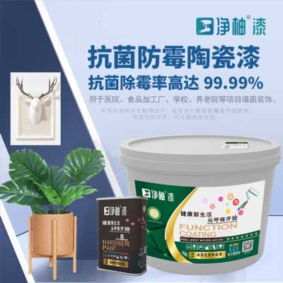 臣工净柚漆P1工程系列净美抗菌陶瓷漆内墙漆双组份釉面漆功能涂料