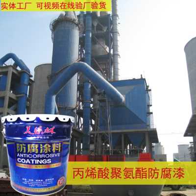 双组分脂肪族聚氨酯防腐漆 钢结构厂房防腐漆 耐酸碱防腐涂料