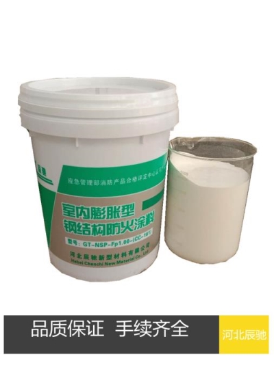 河北辰驰cc-160室内膨胀型钢结构防火涂料生产厂家