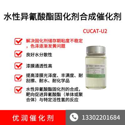 水性异氰酸酯固化剂合成催化剂CUCAT-U2