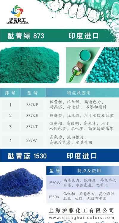 钛菁绿873KP