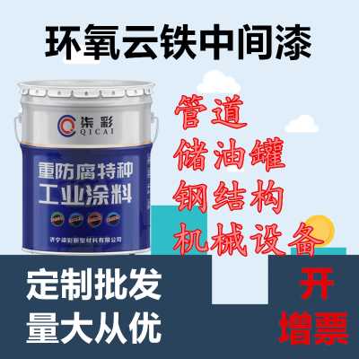 池州厂家直发环氧云铁中间漆