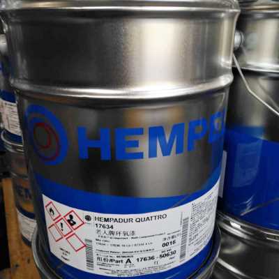HEMPEL海虹老人牌环氧云铁漆471CN 云母氧化铁12430灰色金属喷涂工业漆 厚浆型防腐涂料