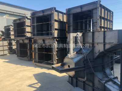 供应边沟矩形槽钢模具 铁路矩形槽模具-脱模方便