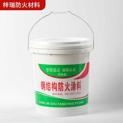 厂家供应室外膨胀型钢结构防火涂料