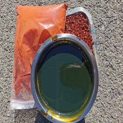 彩色沥青，脱色沥青，彩色沥青混凝土，色粉颜料 高粘改性彩色沥青