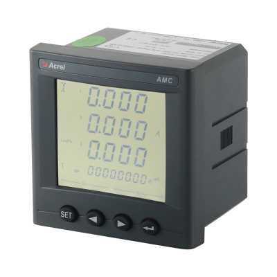 安科瑞AMC96L-E4/KC智能多功能电表嵌入安装开孔88*88mm配485通讯
