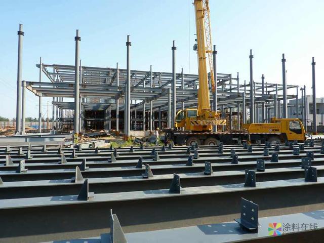 建筑钢结构冷喷锌涂料防腐解决方案 中国涂料在线，coatingol.com