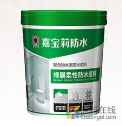 g1.jpg 嘉宝莉:绿膜柔性防水浆料 中国涂料在线,coatingol.com