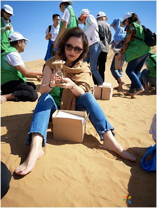 探访公益梭梭林 三棵树绿色大使带你看不一样的阿拉善 中国涂料在线，coatingol.com