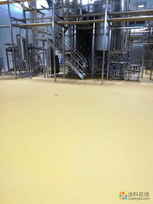 秀珀化工为西藏净土乳业打造洁净食品车间地坪解决方案 中国涂料在线，coatingol.com