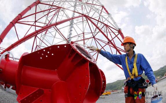 世界最高输电铁塔完成石墨烯涂料喷刷 中国涂料在线，coatingol.com