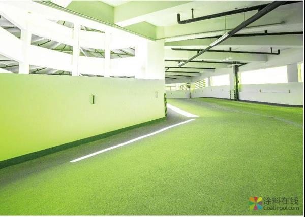 2700-1P91Q53U9425.jpg 紫荆花敞开式停车库涂装解决方案 成就独一无二的美 中国涂料在线,coatingol.com