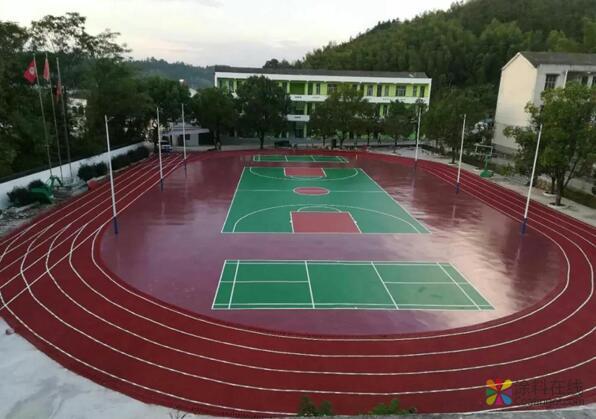 立邦「为爱上色」刷新湖南省芦洞小学 为孩子铺设最美操场 中国涂料在线，coatingol.com
