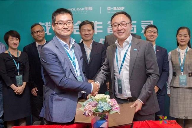 朗绿科技与巴斯夫在中国南京签署战略合作备忘录 中国涂料在线，coatingol.com