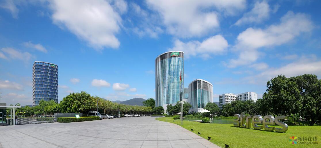 三棵树营收超22亿  逆势上涨  前景看好 中国涂料在线，coatingol.com