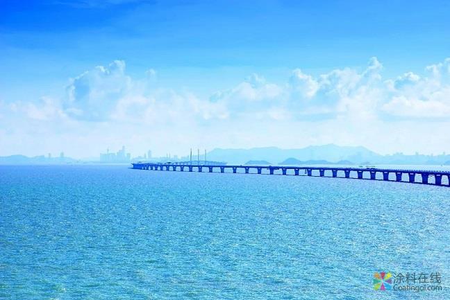 港珠澳大桥正式开通 东方雨虹助力超级工程 中国涂料在线，coatingol.com