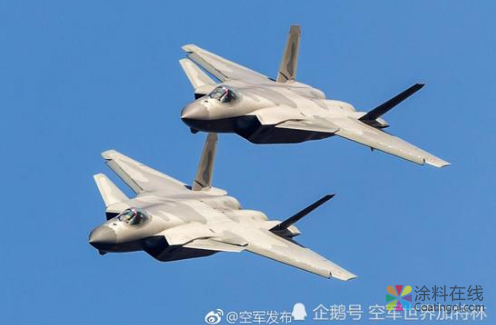 官宣！歼20新涂装迷彩涂装亮相珠海 或为最终版 中国涂料在线，coatingol.com