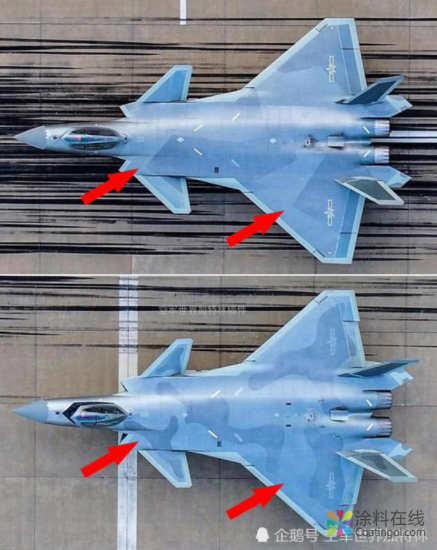 官宣！歼20新涂装迷彩涂装亮相珠海 或为最终版 中国涂料在线，coatingol.com
