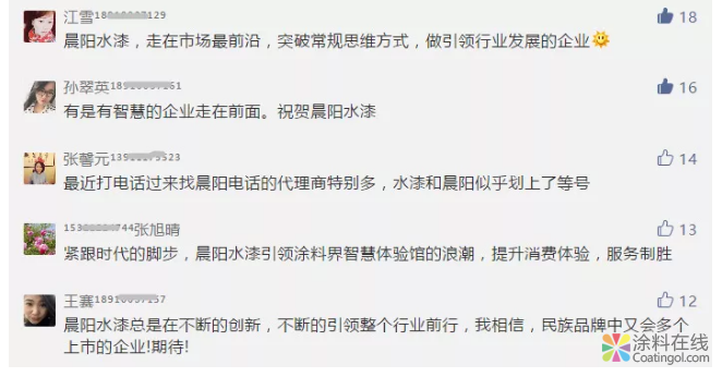 突破行业天花板：晨阳水漆开启涂料界新零售变革 中国涂料在线，coatingol.com