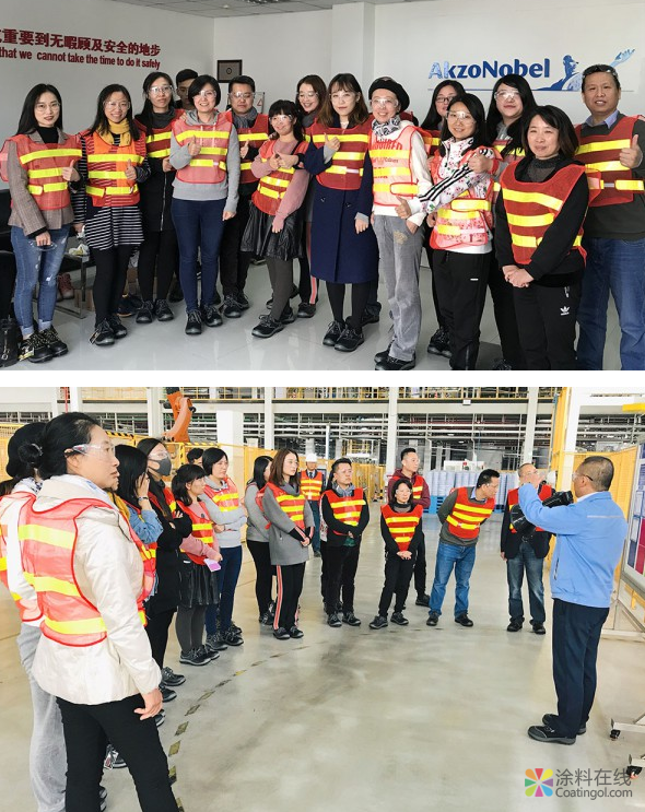 《中国涂料》杂志探秘阿克苏诺贝尔中国最大的装饰漆生产基地 中国涂料在线，coatingol.com
