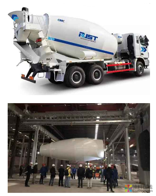 芜湖中集瑞江汽车：全球首条混凝土搅拌车罐体粉末涂装线即将投产 中国涂料在线，coatingol.com