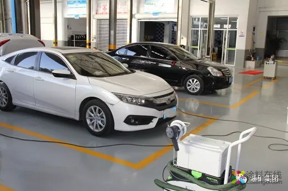 全市第一家水性漆汽修厂落户淄矿爱科 中国涂料在线，coatingol.com