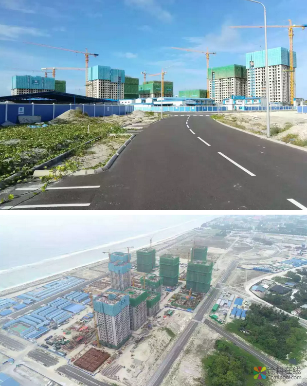 马尔代夫新风景 三棵树点缀印度洋明珠 中国涂料在线，coatingol.com