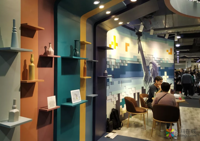 BEHR百色熊、奥斯罗、卡百利、瓦帕茵特Valpaint惊艳亮相设计周 中国涂料在线，coatingol.com