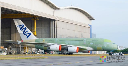 image.png 全日空航空公司首架空客A380完成特殊涂装出厂 中国涂料在线,coatingol.com