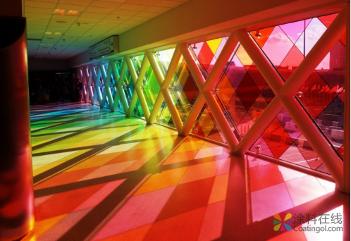 立邦工程设计中心解析2018地下停车场色彩流行风格 中国涂料在线，coatingol.com