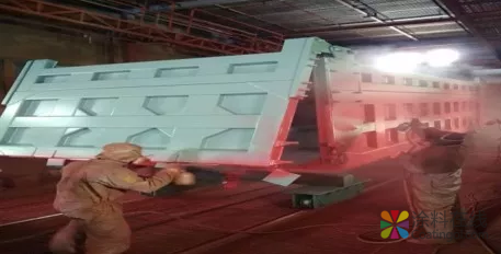 中国自卸车“老大”新宏昌重工去油向水开创“三个唯一”，中国水漆“赢”来新时代 中国涂料在线，coatingol.com