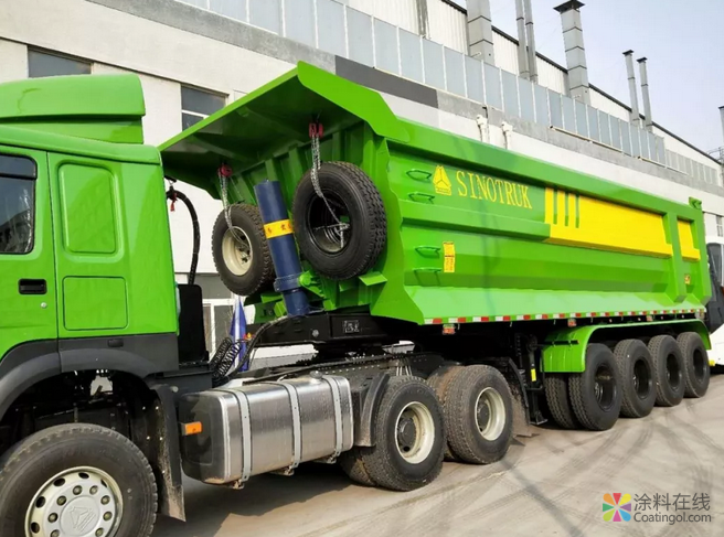 中国自卸车“老大”新宏昌重工去油向水开创“三个唯一”，中国水漆“赢”来新时代 中国涂料在线，coatingol.com