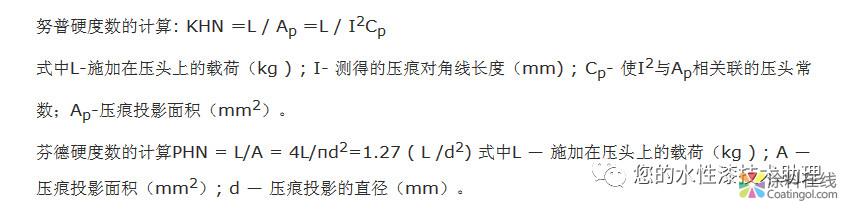 水性漆的硬度测量 中国涂料在线，coatingol.com