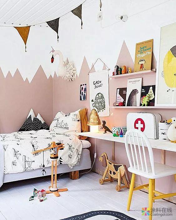 儿童房的色彩哲学，这样搭配孩子一定喜欢 中国涂料在线，coatingol.com