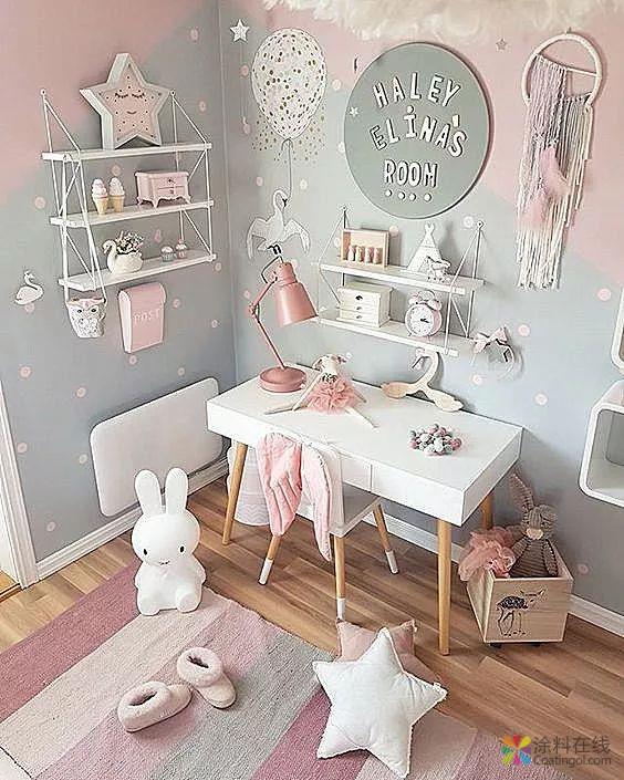 儿童房的色彩哲学，这样搭配孩子一定喜欢 中国涂料在线，coatingol.com