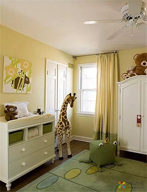 儿童房的色彩哲学，这样搭配孩子一定喜欢 中国涂料在线，coatingol.com