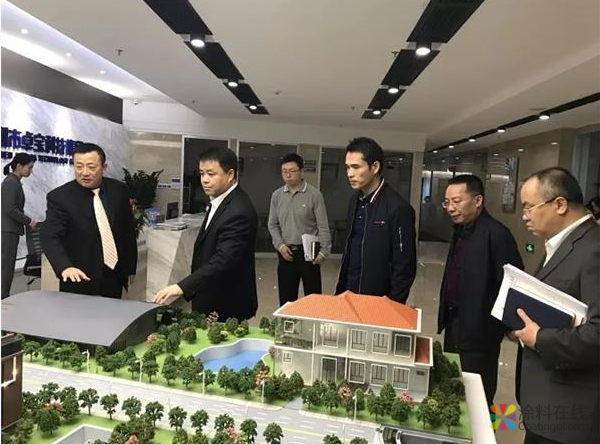 区领导赴卓宝开展重点民营企业挂点服务工作 中国涂料在线，coatingol.com