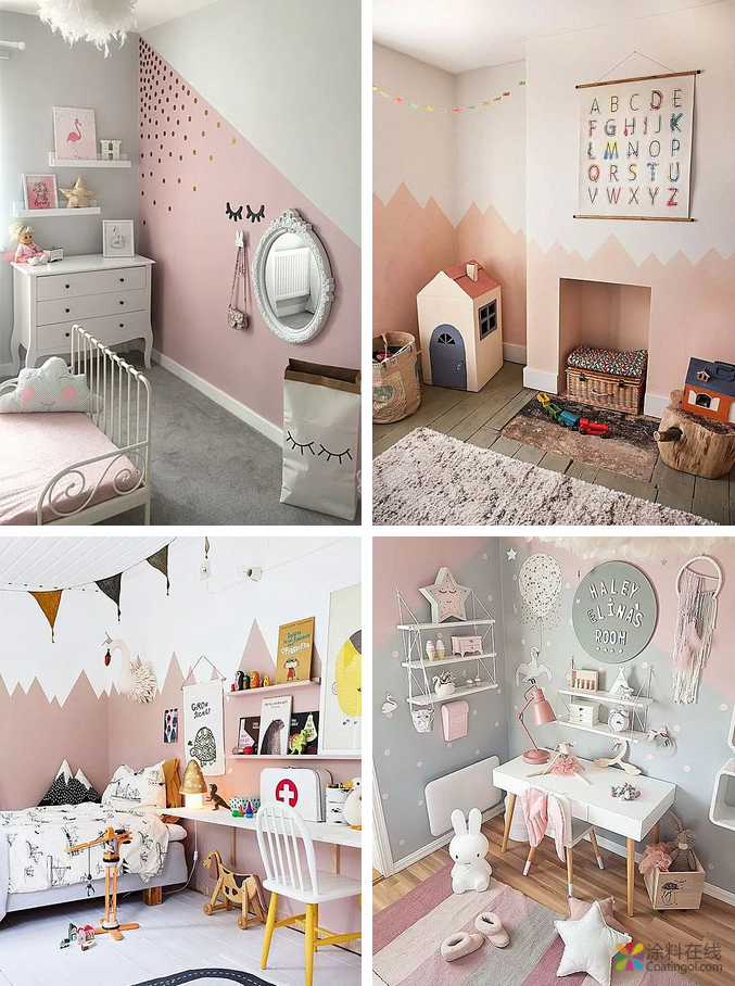 儿童房的色彩哲学,这样搭配孩子一定喜欢 中国涂料在线,coatingol.com