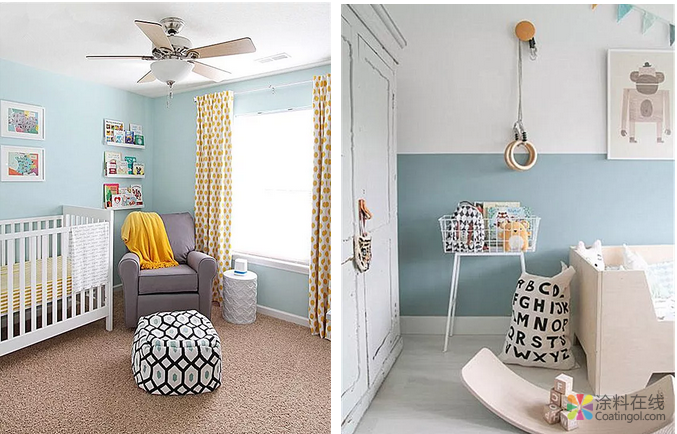 儿童房的色彩哲学,这样搭配孩子一定喜欢 中国涂料在线,coatingol.com