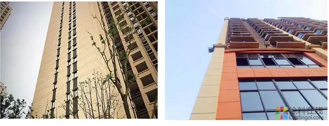 真石漆和石材,哪个更适合现代建筑外墙? 中国涂料在线,coatingol.com