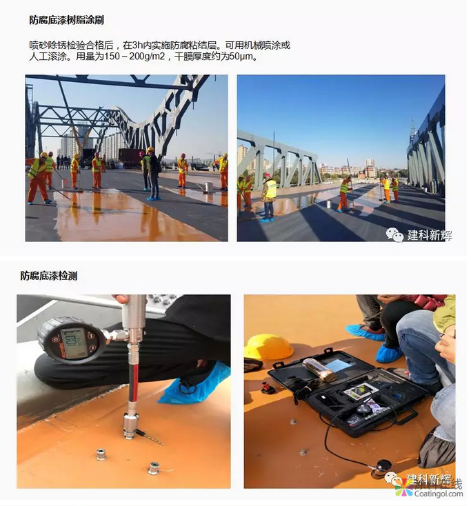 钢桥面铺装流程 中国涂料在线，coatingol.com