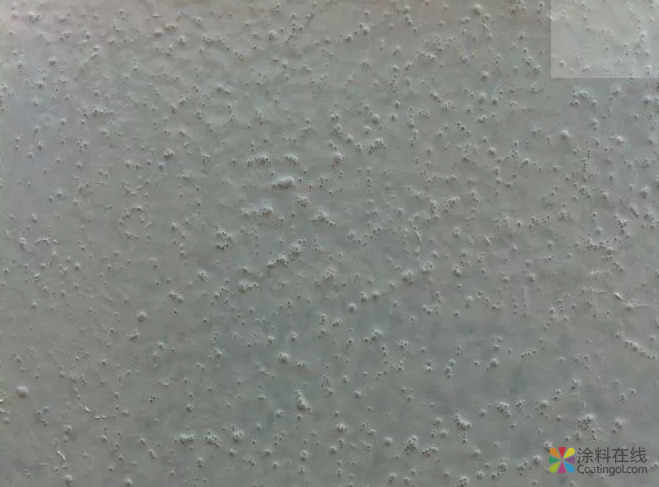 涂装异常案例分析（二十五）、氟碳面漆辊涂出现密集汽泡！ 中国涂料在线，coatingol.com