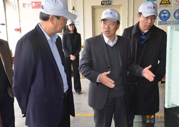 香港中远海运总裁朱建辉一行赴中远关西珠海公司调研慰问 中国涂料在线，coatingol.com