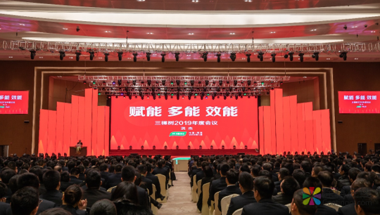 奋斗！创造一切可能——三棵树2019年度会议召开 中国涂料在线，coatingol.com