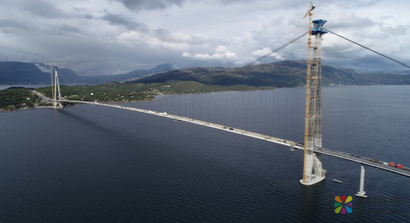 与极光相伴——挪威哈罗格兰德大桥，佐敦保护 中国涂料在线，coatingol.com