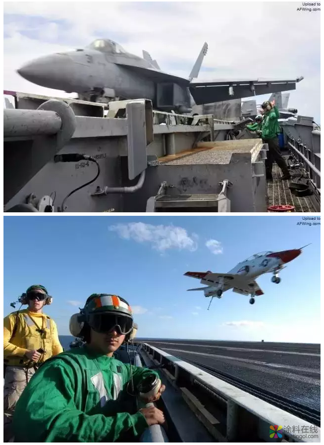 美国航母飞行甲板涂料技术 涂料在线,coatingol.com