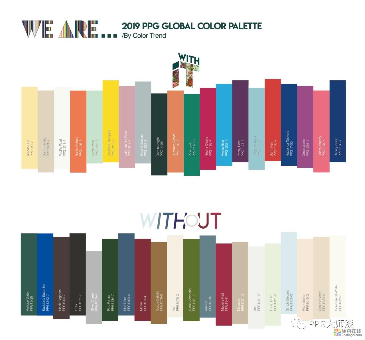 QQ截图20190220162459.jpg PPG: 2019 COLORTREND | PPG 2019 色彩流行趋势 中国涂料在线,coatingol.com